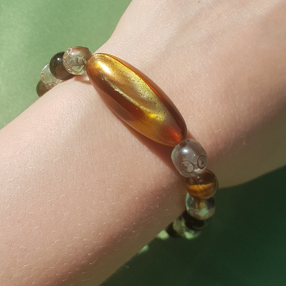 π― Tiger Eye Earth Rune Bracelet - Picture 4 of 10